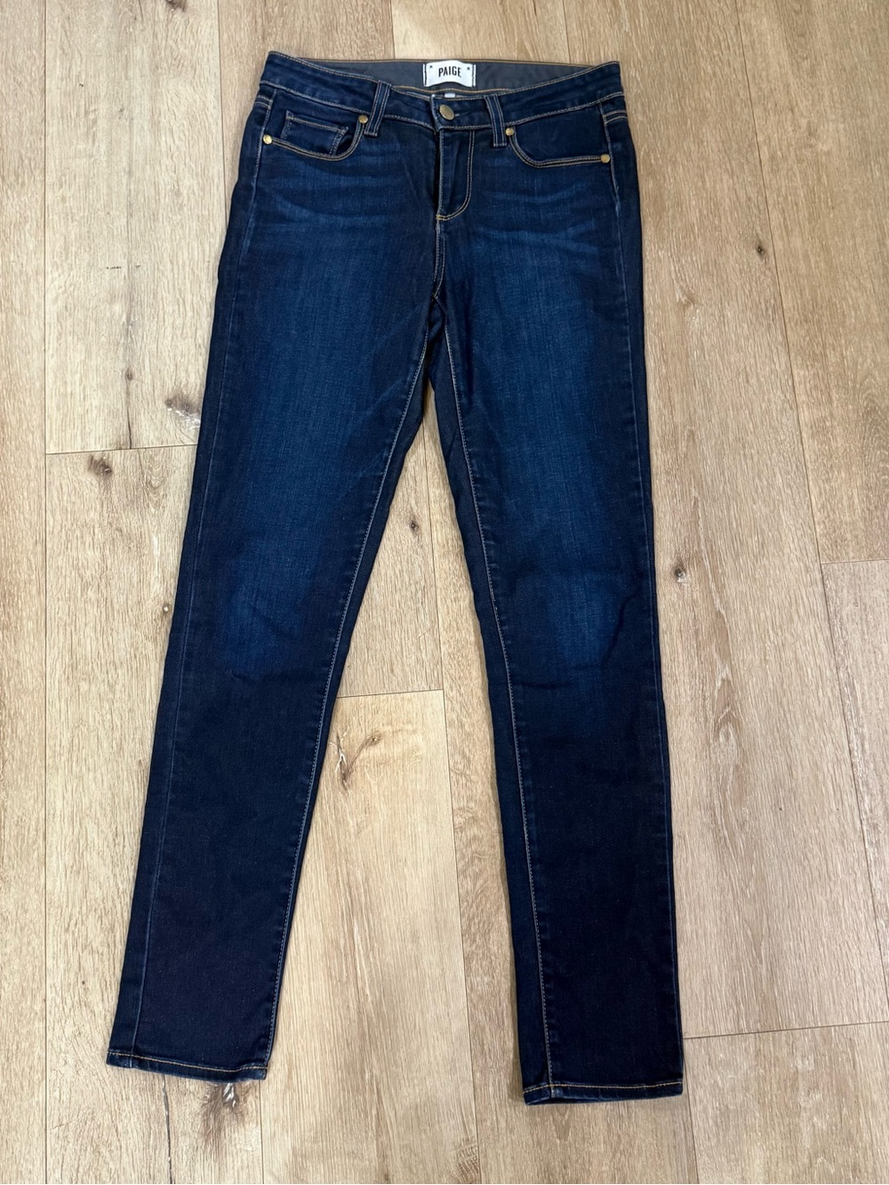 PAIGE Dark Indigo Skinny Jeans for Women